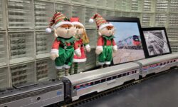 Deck the Halls of the Amtrak Station.